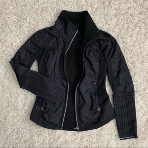 Lululemon Black Fitted Running Jacket